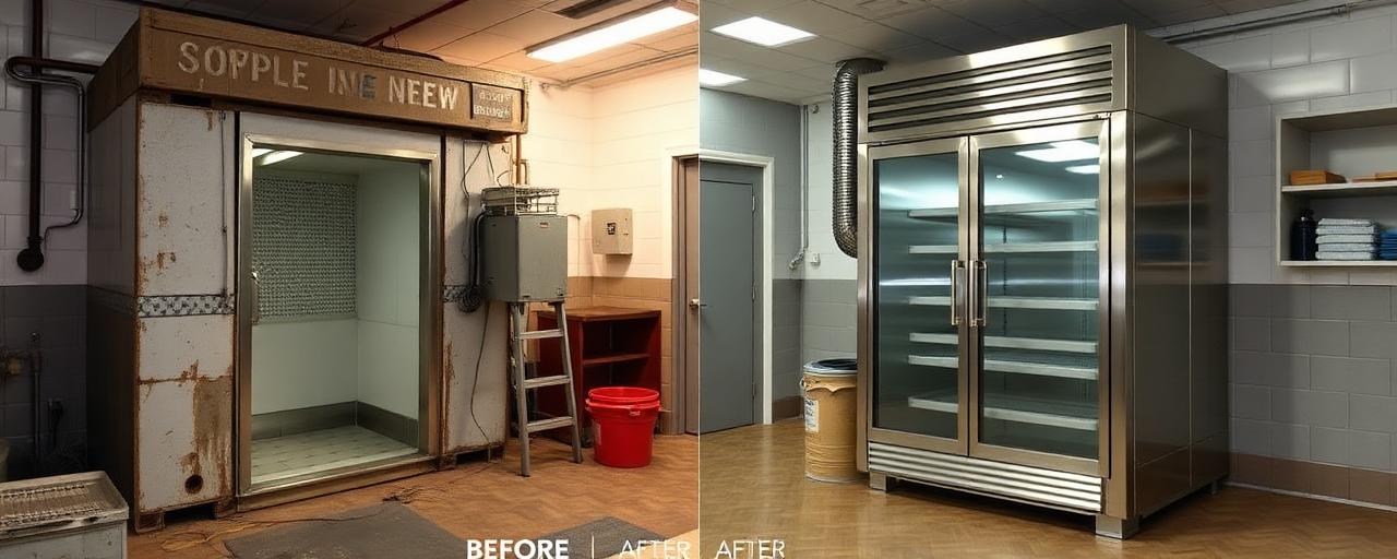 Display Case & Reach-In Install